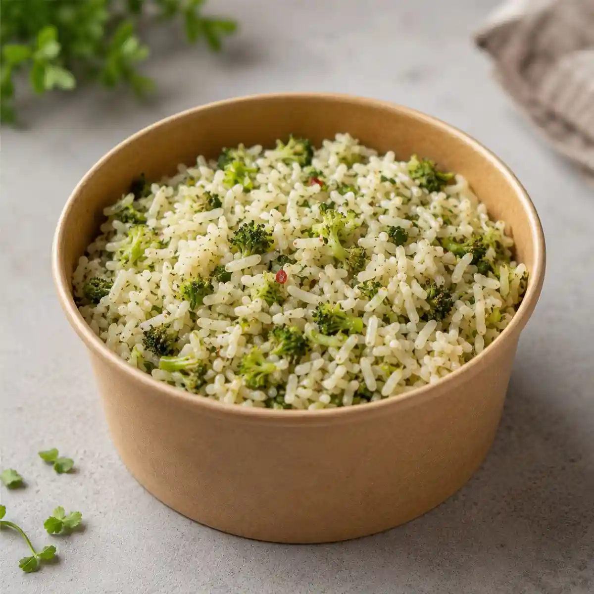 Lemon Brocoli Rice